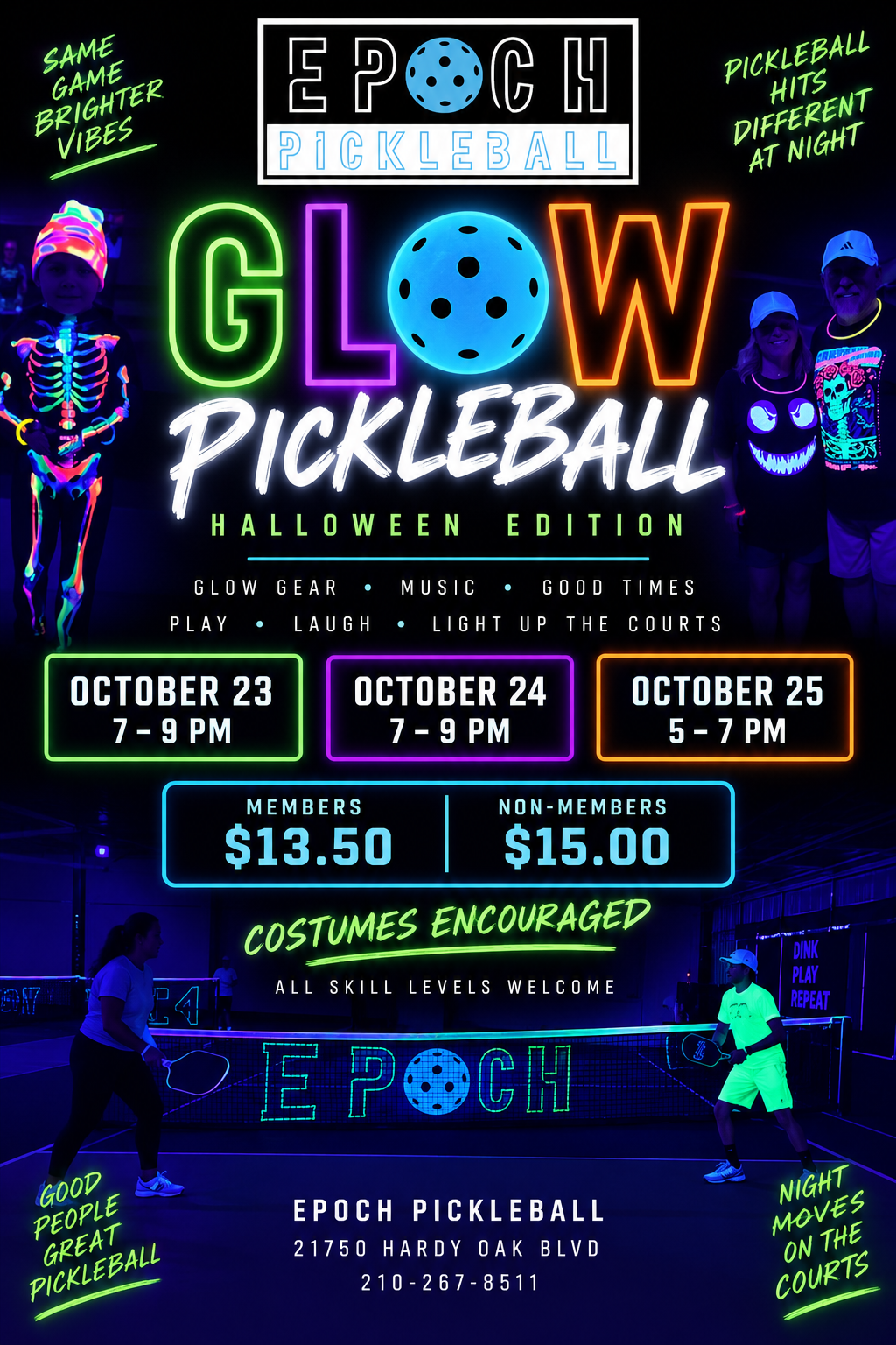 Glow in the Dark Pickleball