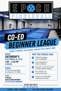 CO-ED Beginner League- EPOCH Pickleball