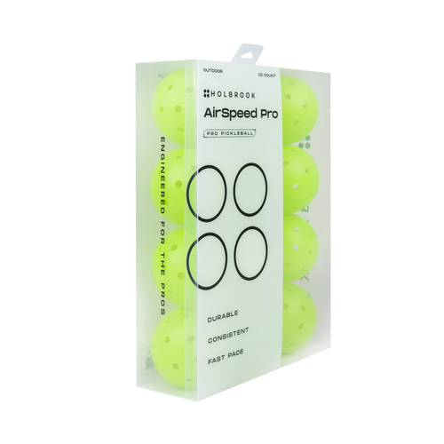 Airspeed Pro Pickleballs - 12 Pack